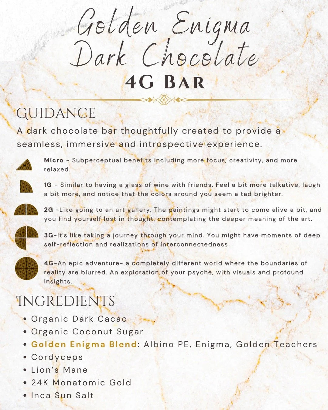 Golden Enigma - Dark Chocolates - Image 4